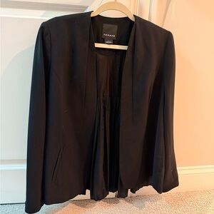 TROUVE Women's Size L Sheer Black Blazer